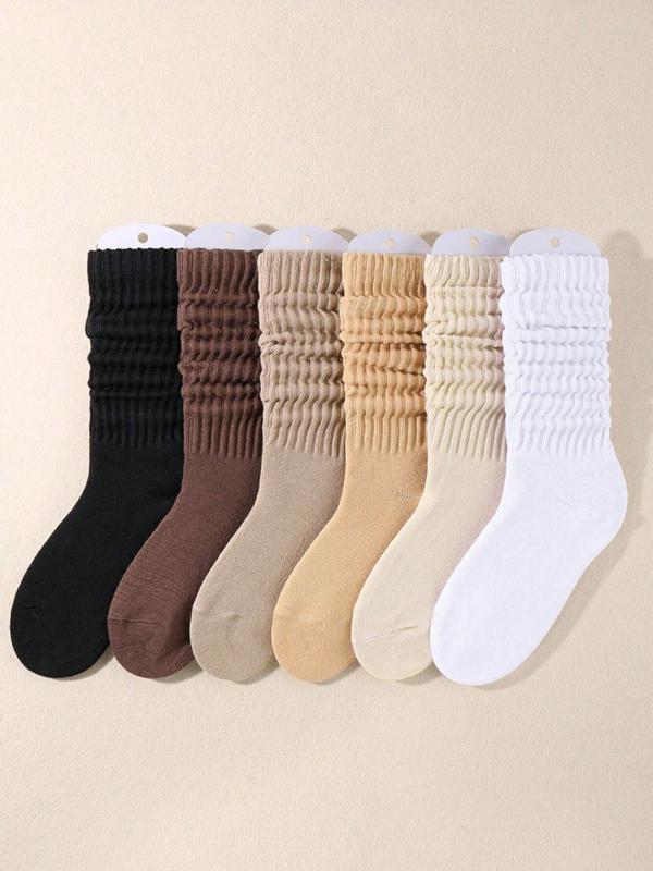 LooseFit™ Medias Suaves Abrigadoras - Pack de 6 pares