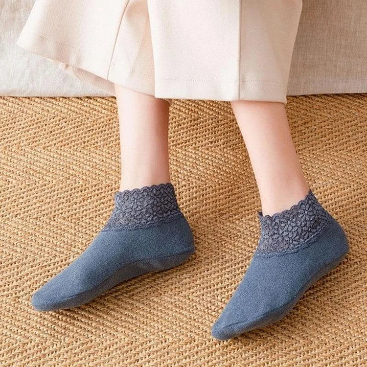Rush | Medias con Encaje – Especial para pies delicados | Pack x 6 pares