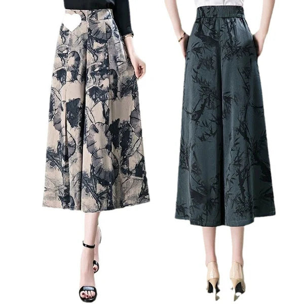 Sway Skirt | Elegante falda de tela ligera y piernas anchas