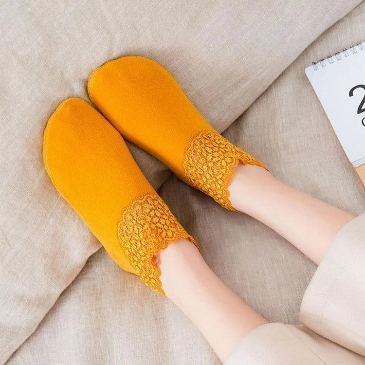 Rush | Medias con Encaje – Especial para pies delicados | Pack x 6 pares