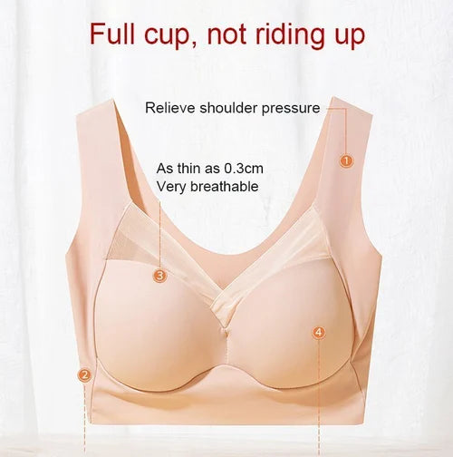 Sujetador cómodo sin aros Deep Cup Bra