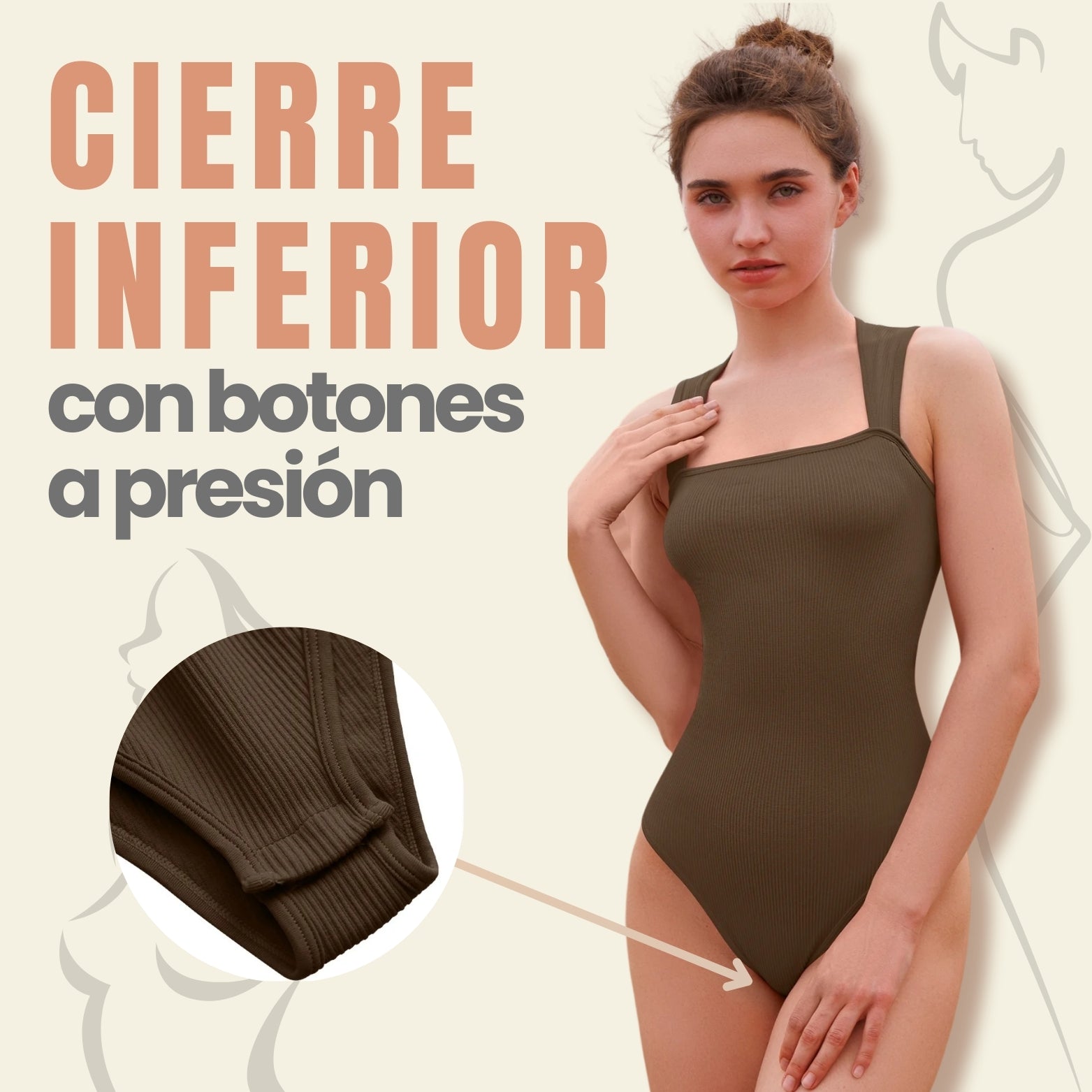 BodySuit Control Abdomen (PACK 2 UNIDADES)