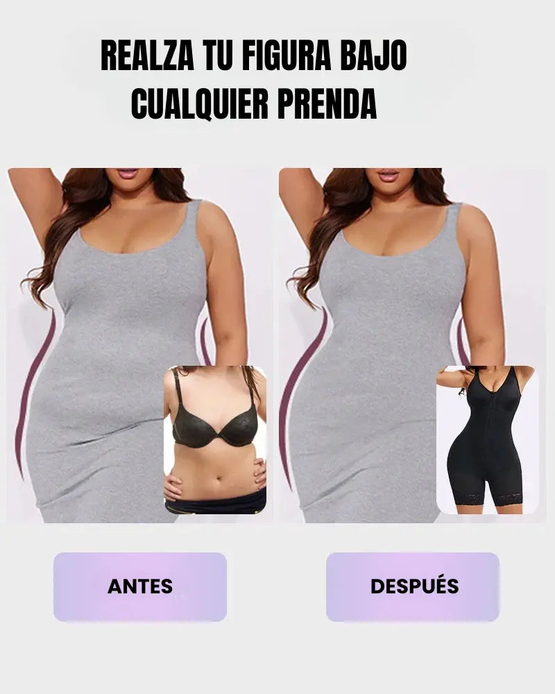 CoreShape | Faja moldeadora de glúteos con control de abdomen y cierre en la entrepierna