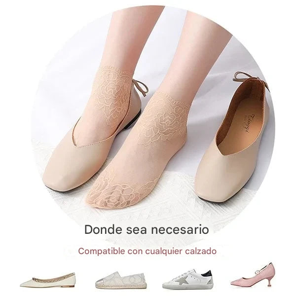 Lace Socks - Medias suaves de encaje (6 pares + 6 Gratis)