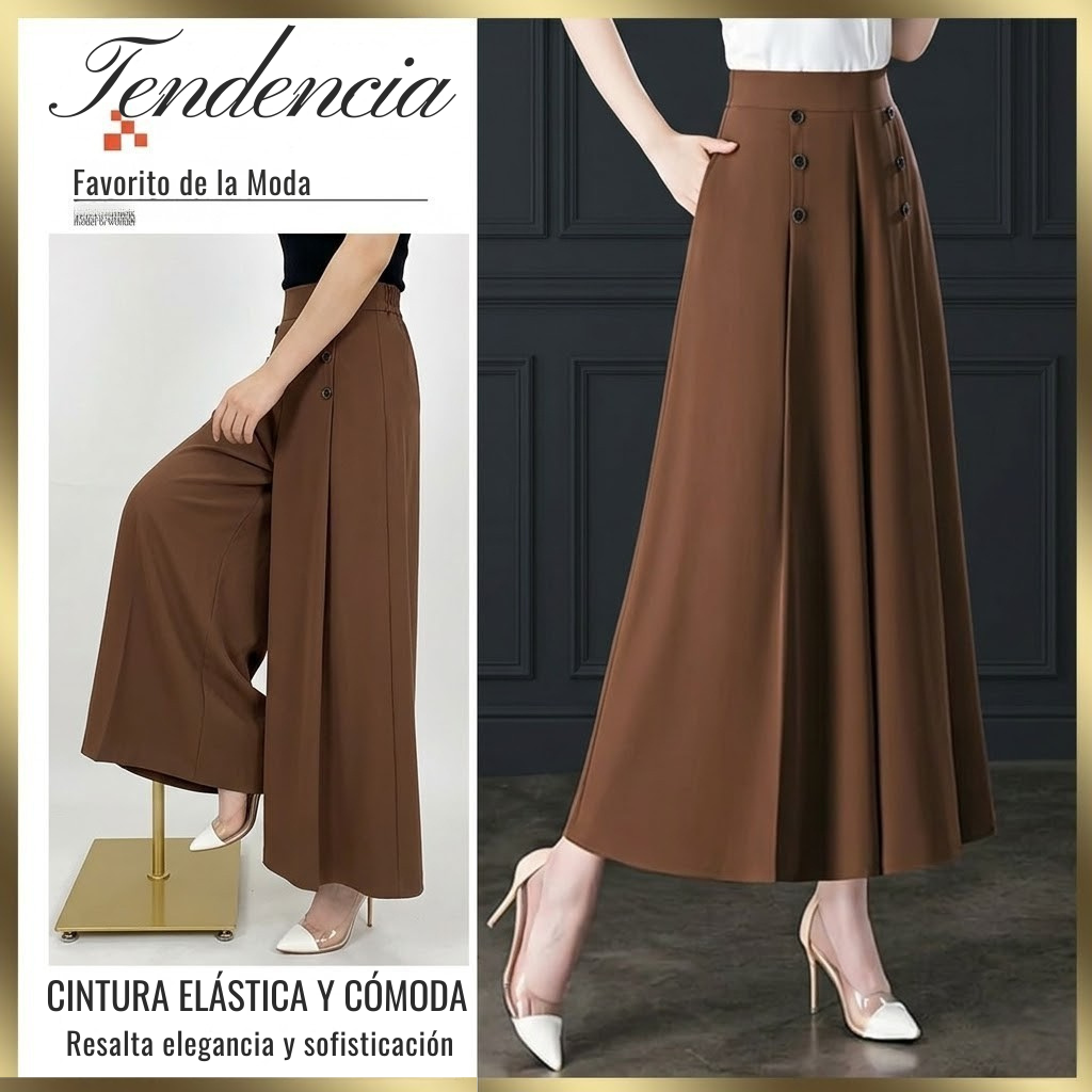 Pantalones Palazzo de pierna ancha frescos y cómodos