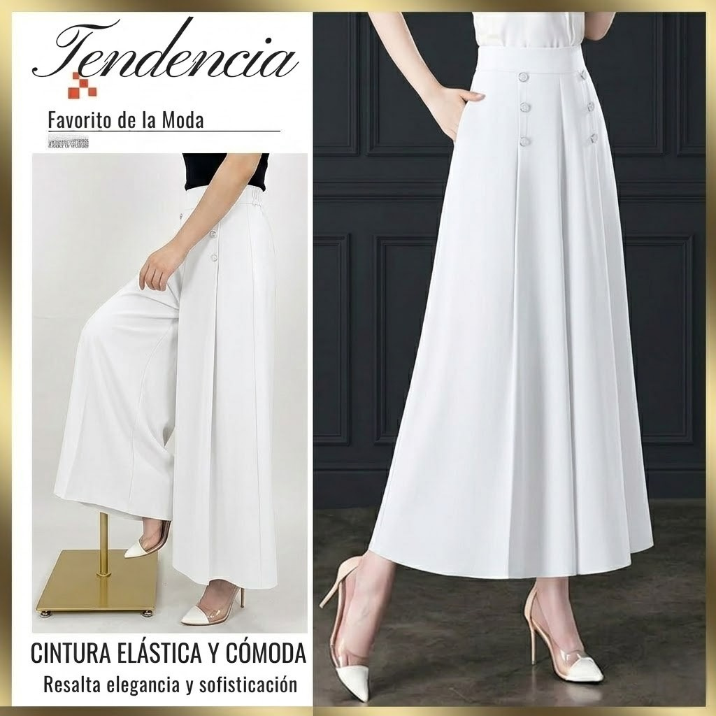 Pantalones Palazzo de pierna ancha frescos y cómodos