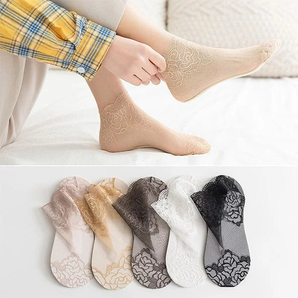 Lace Socks - Medias suaves de encaje (6 pares + 6 Gratis)