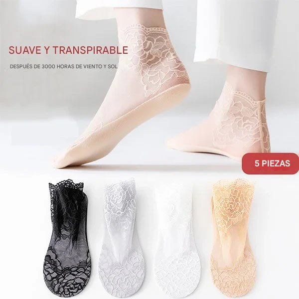 Lace Socks - Medias suaves de encaje (6 pares + 6 Gratis)
