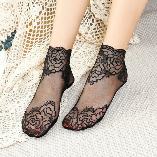 Lace Socks - Medias suaves de encaje (6 pares + 6 Gratis)