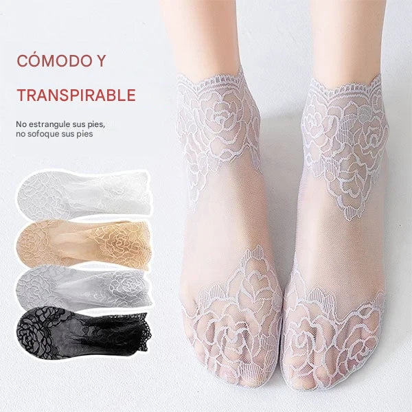Lace Socks - Medias suaves de encaje (6 pares + 6 Gratis)