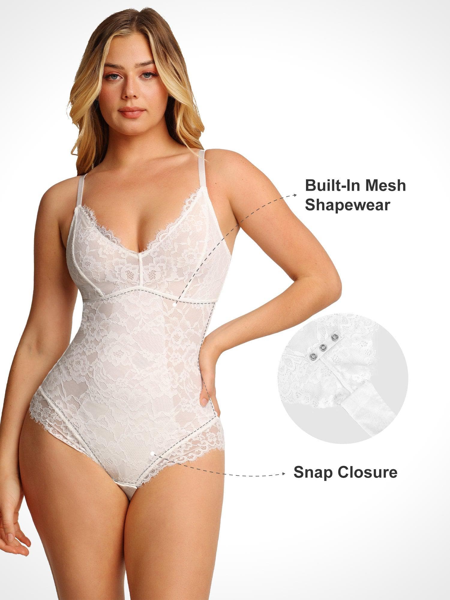 Siluet | Body de Encaje Moldeador
