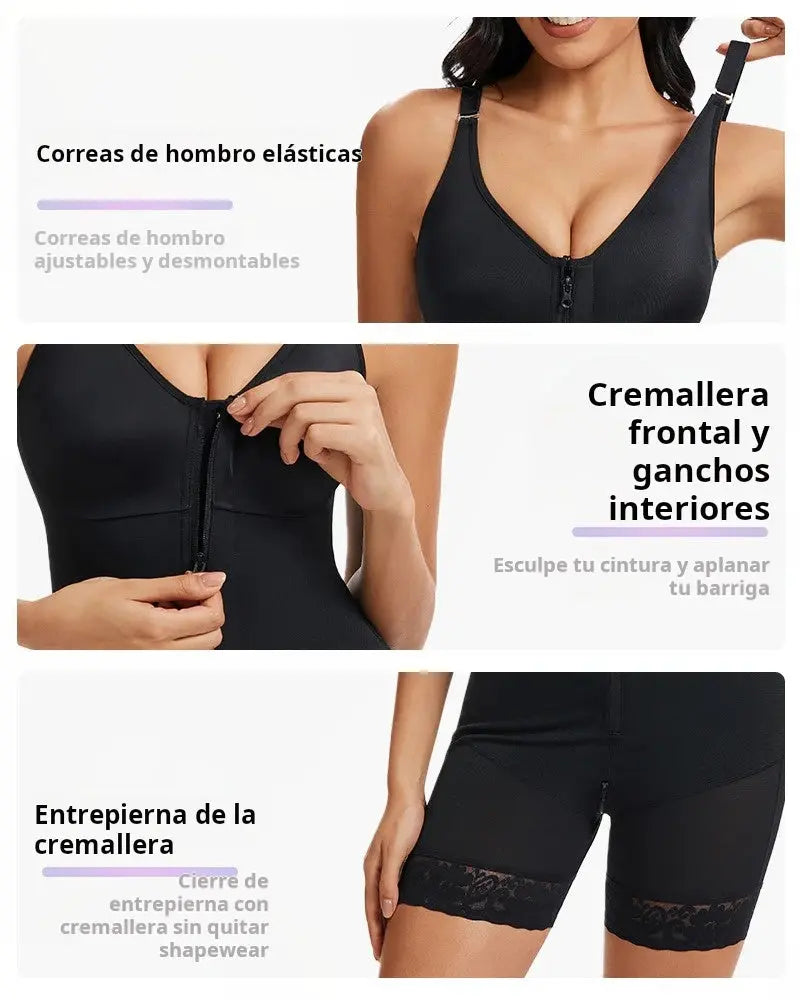 CoreShape | Faja moldeadora de glúteos con control de abdomen y cierre en la entrepierna